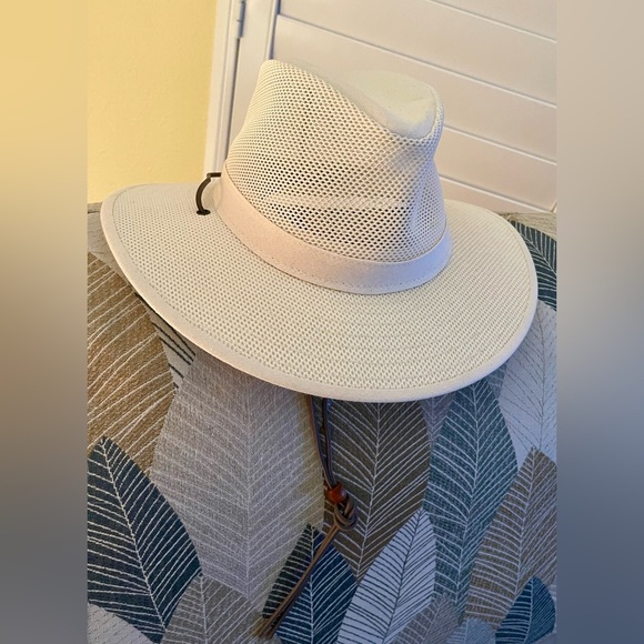 NWOT HENSCHEL HAT COMPANY
Mesh Aussie Grande Brim Fedora Hat Large - Picture 2 of 10